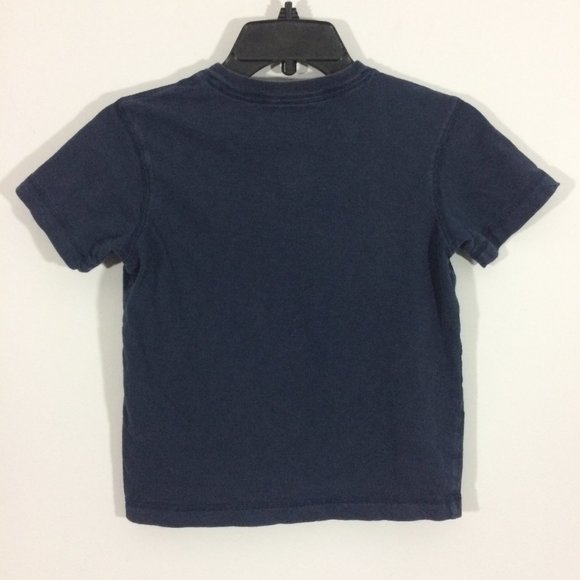 Old Navy Boys S 6-7 Navy Embroidered Lion Tshirt - Picture 5 of 5